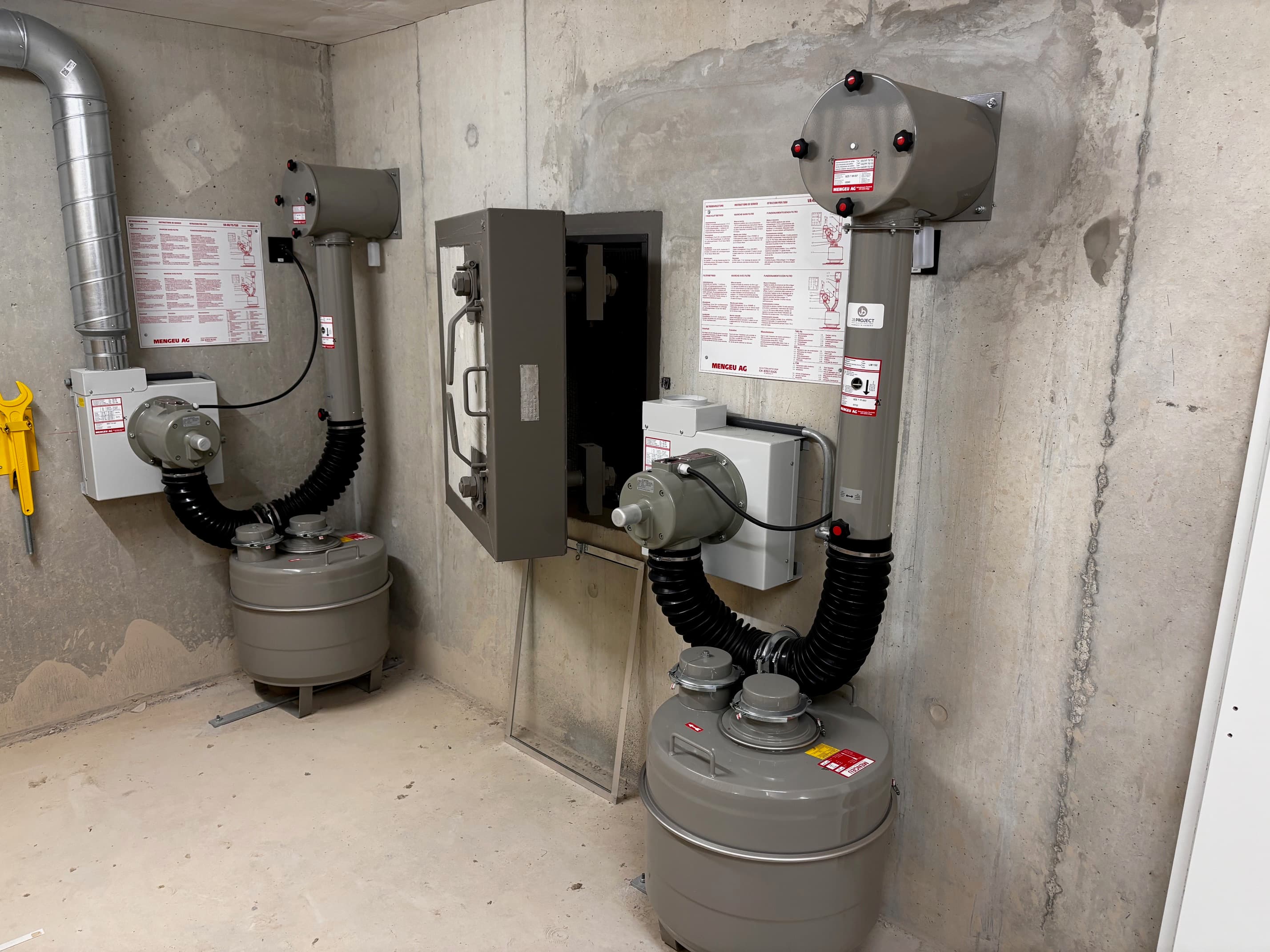 Equipement d'abri PC 7