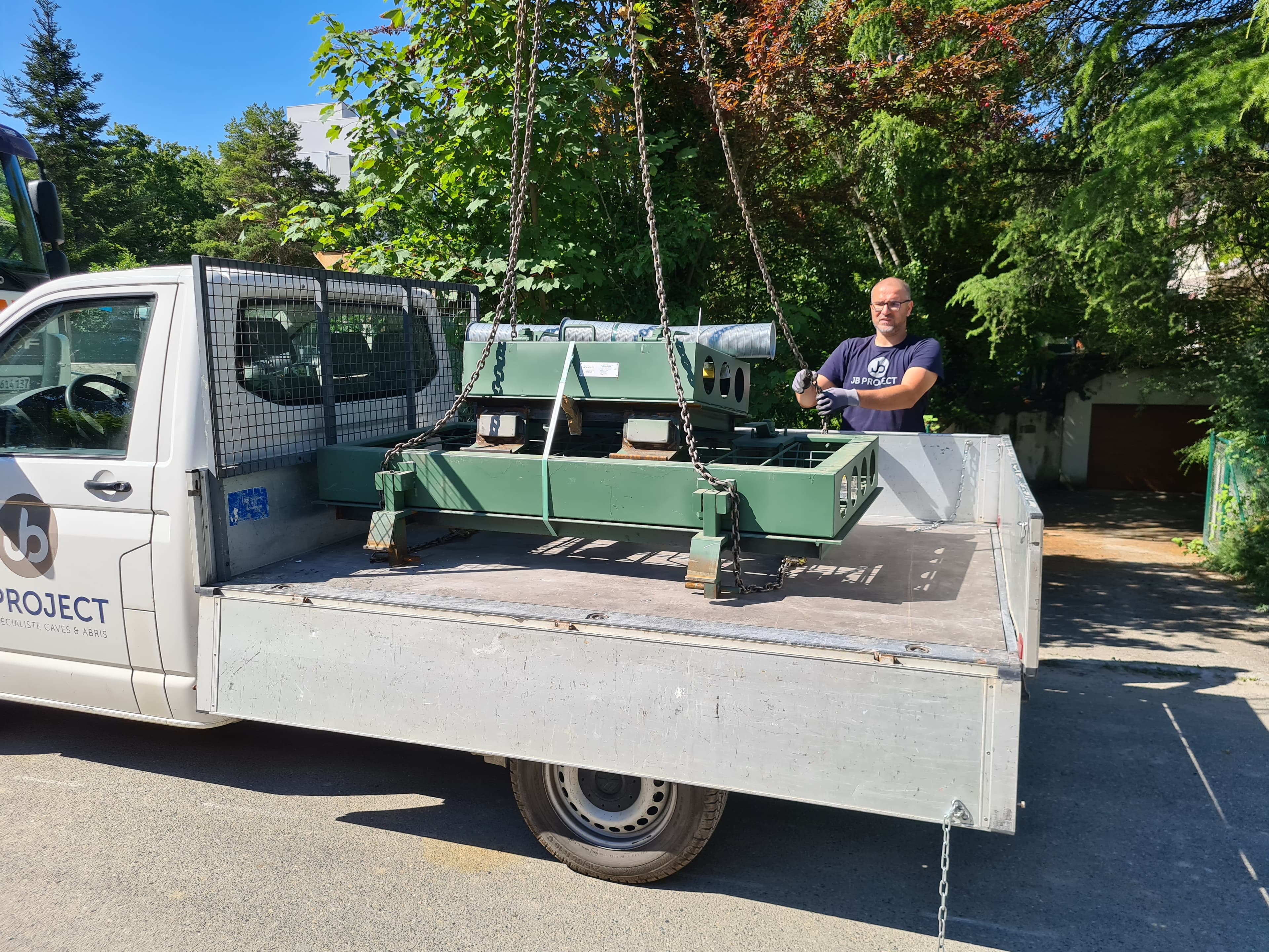 Porte blindee en intervention