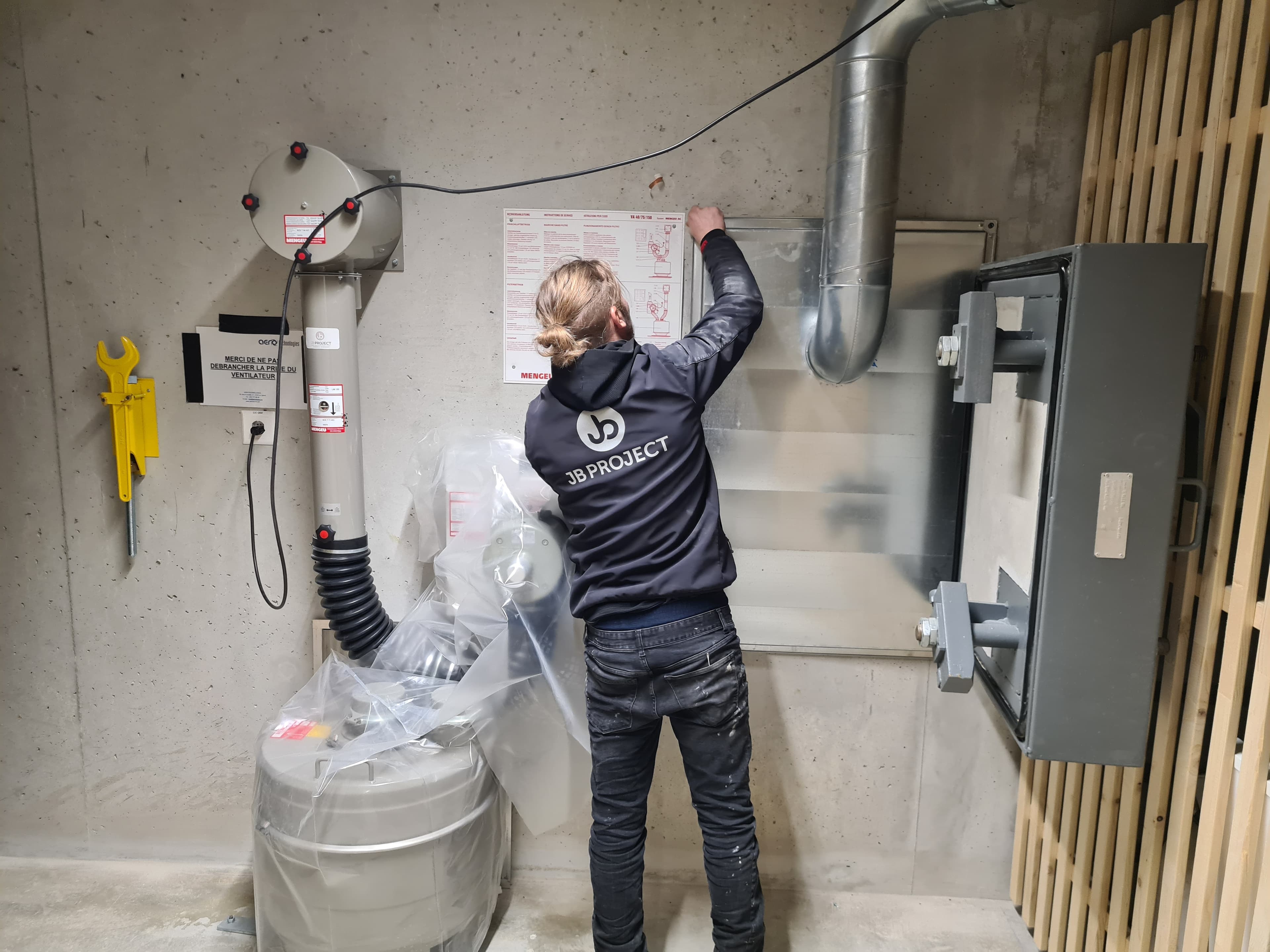 Remise en etat d'abri PC 3