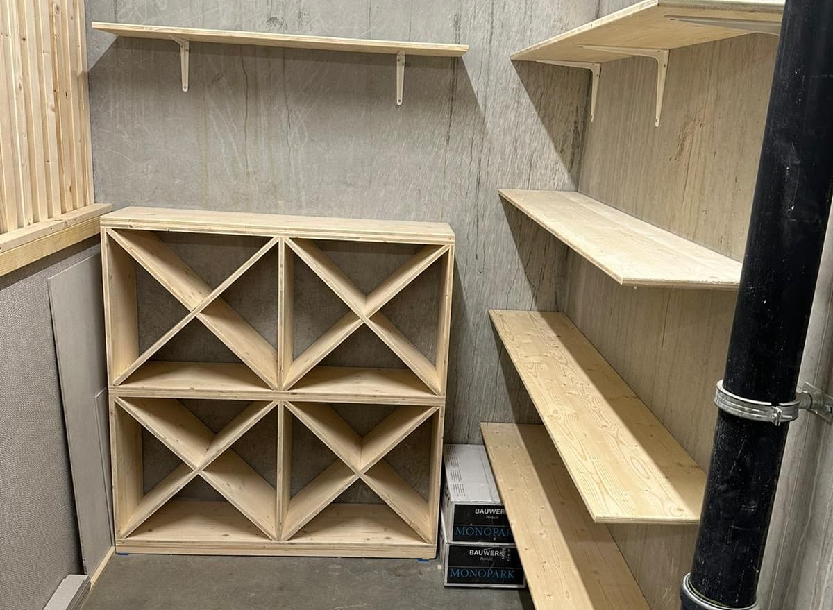 Amenagement de cave 4