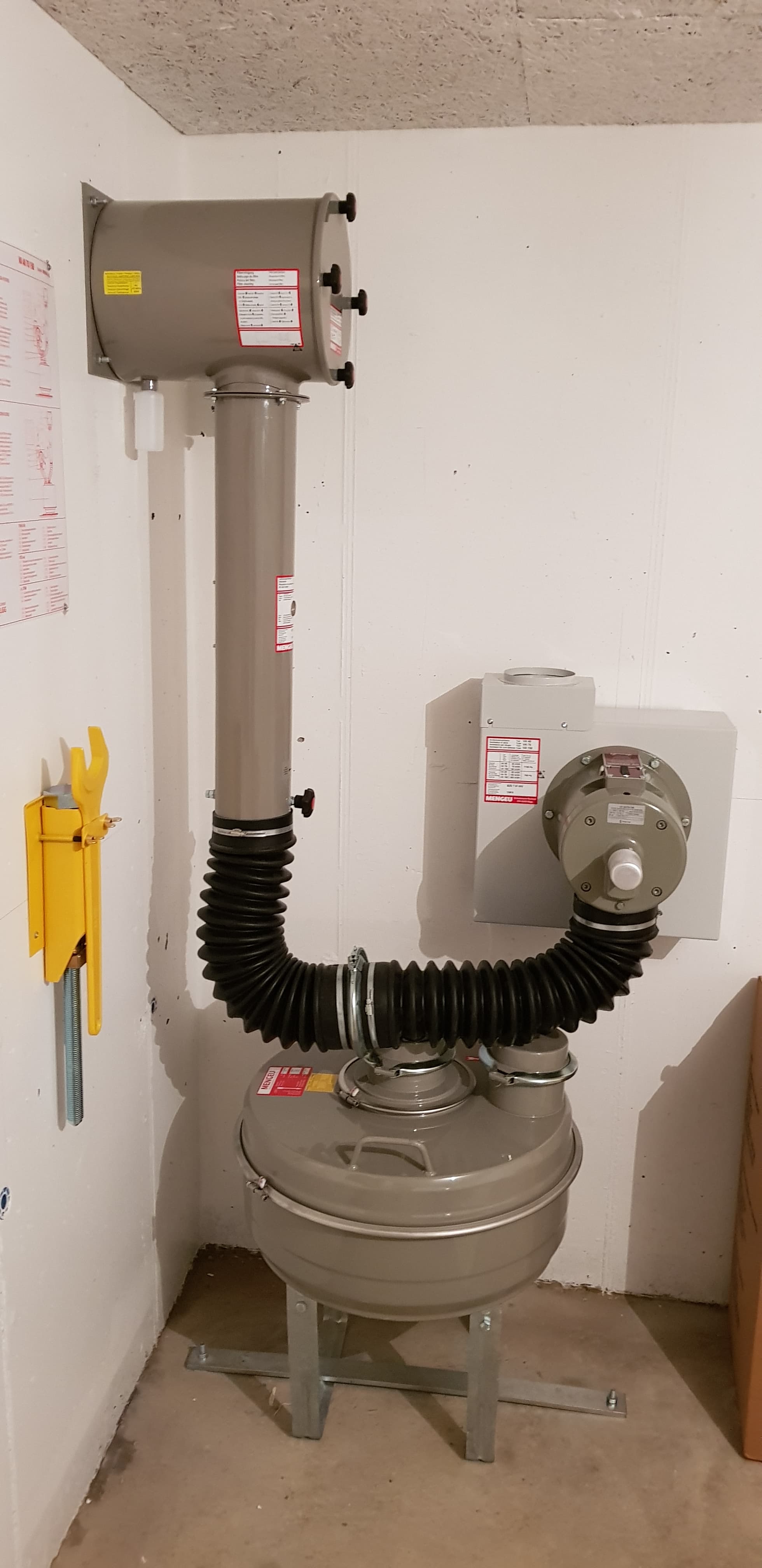 Travaux de mise en conformité abri